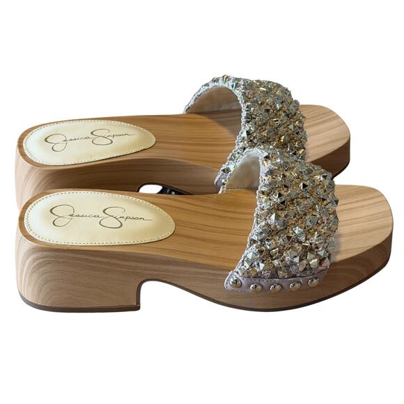 NWT Jessica Simpson Rell Platform Slide Sandal – Size 7 – Retail ~$110 - Picture 2 of 6